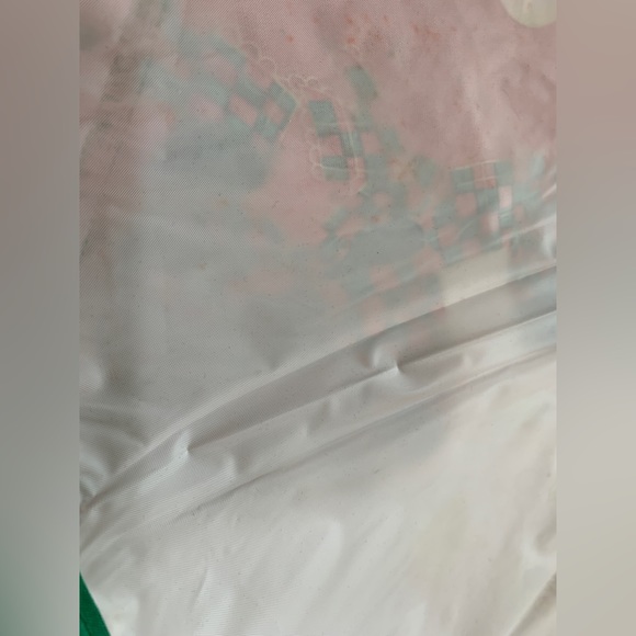 Christmas apron holiday apron bows and candy canes handmade - Picture 8 of 8